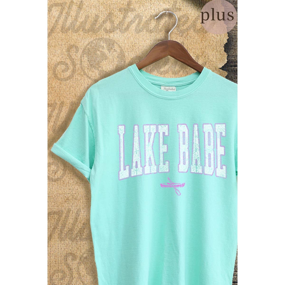 Lake Babe Vintage Graphic Plus Tee