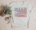 Land of the Free American Flag Tee | Patriotic T Shirt