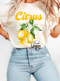 Citrus Lemon Graphic Tshirts