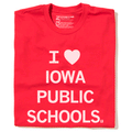 I Heart Iowa Public Schools - Red (R)
