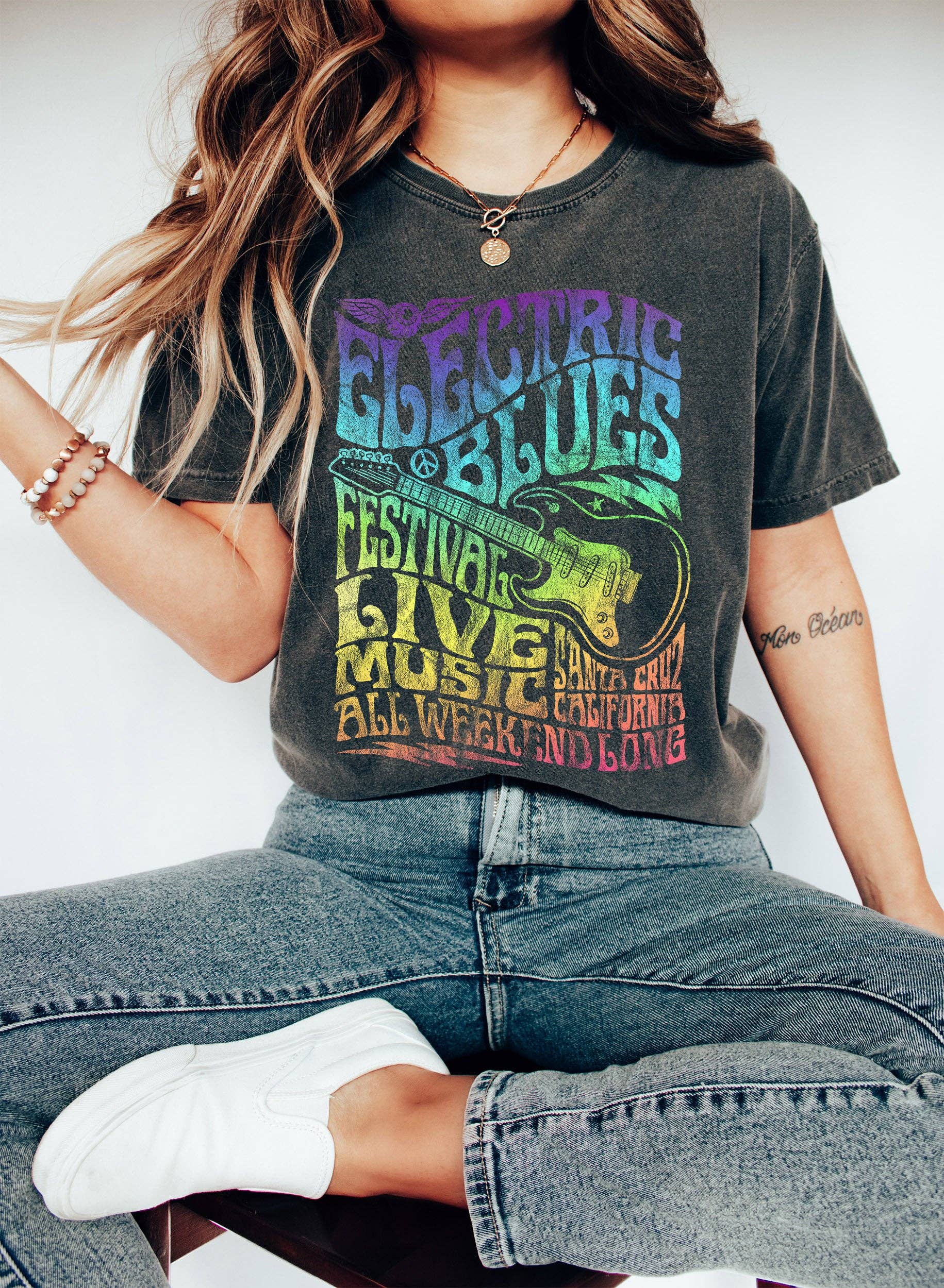 Electric Blues Festival Music T-Shirt