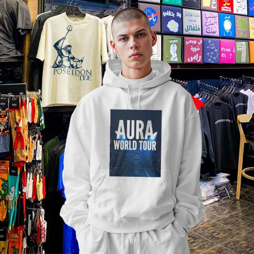 Diljit Dosanjh Signature Edition Aura World Tour 2026 T-shirt
