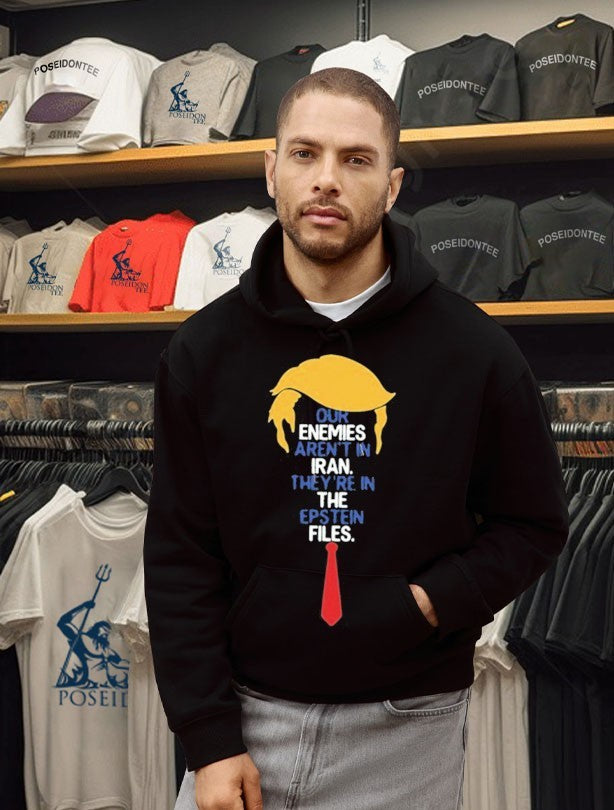 Donald Trump Iran Epstein Files T-shirt