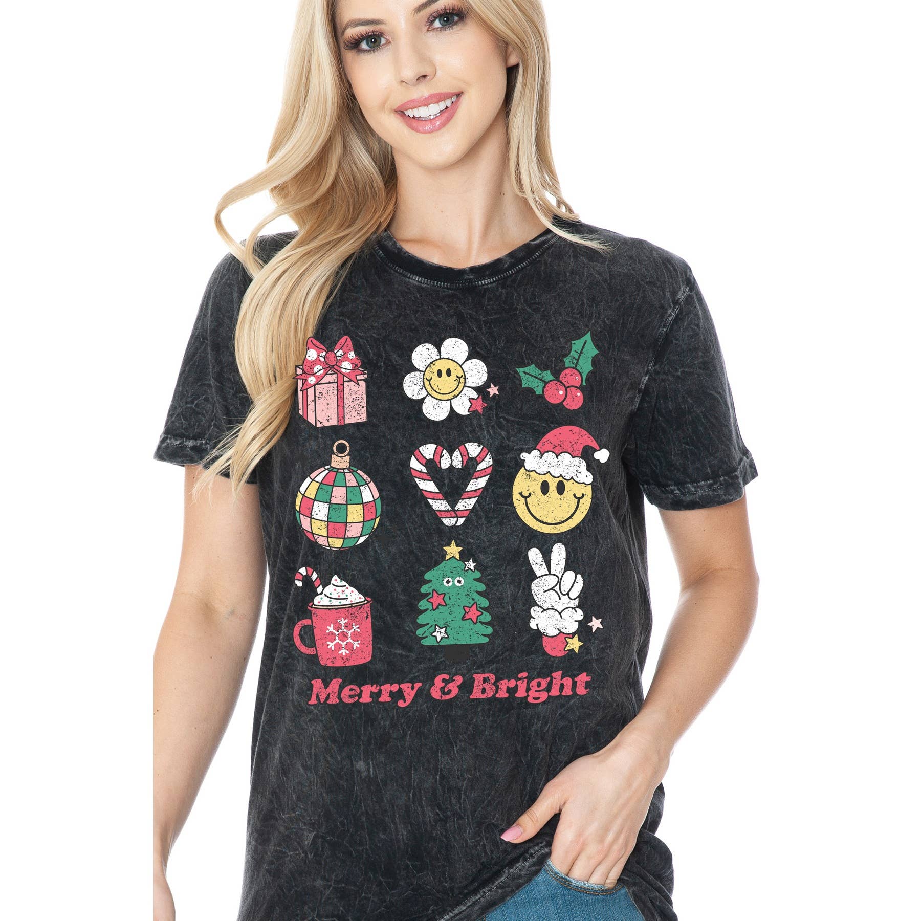 Merry and Bright Christmas - Mineral Wash