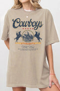 Cowboy Wild West Oversize Graphic Tshirts