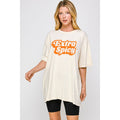 Extra Spicy Vintage Graphic Oversized Tee