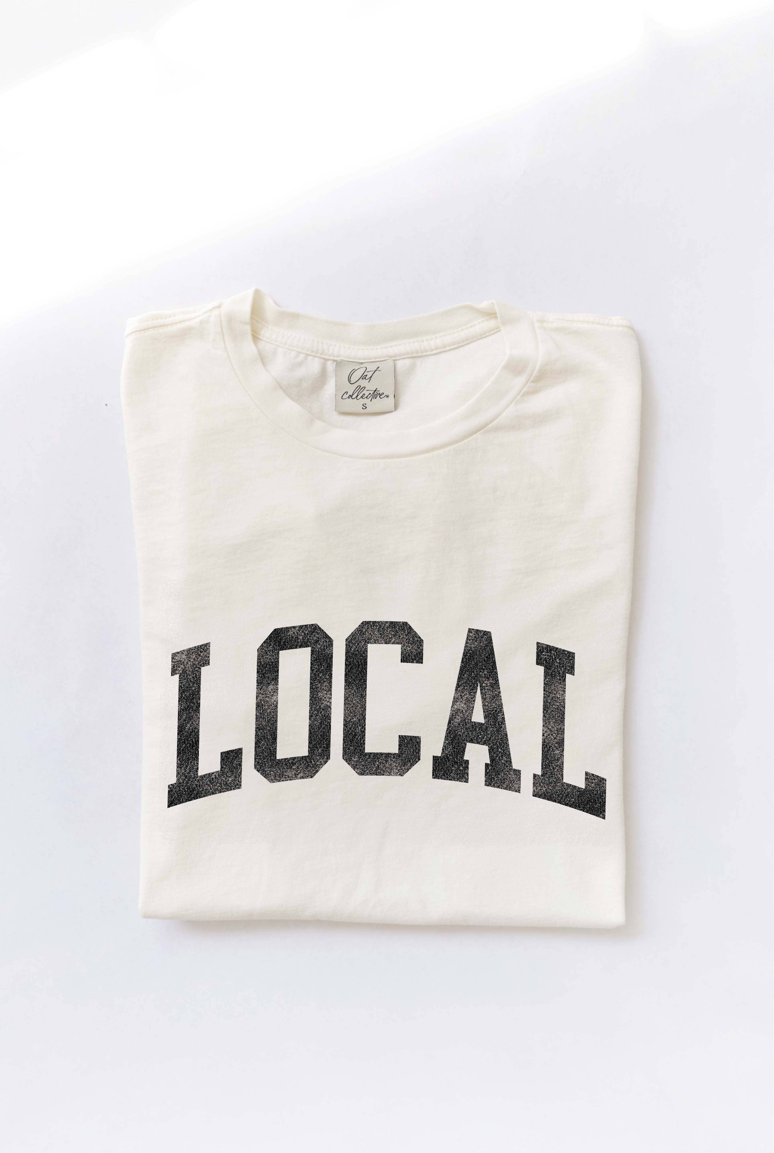 Local Mineral Washed Graphic Top