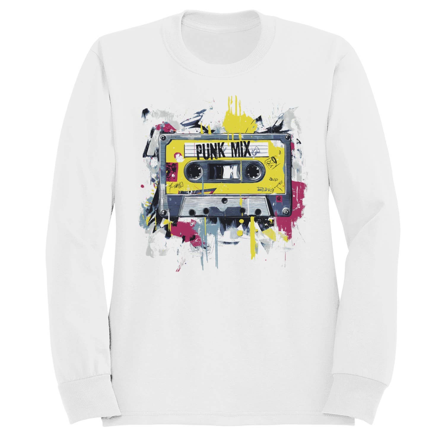 Funk Retro Cassette Graffiti  Men's Sweatshirt