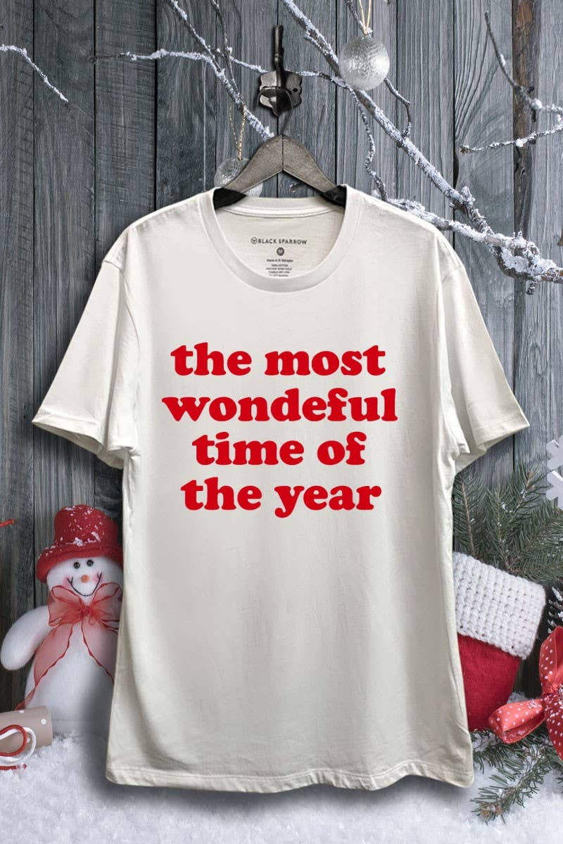 Most Wonderful Time of the Year Graphic Top