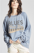 302834 - 1130 Blues Piano Bar Graphic Sweatshirt