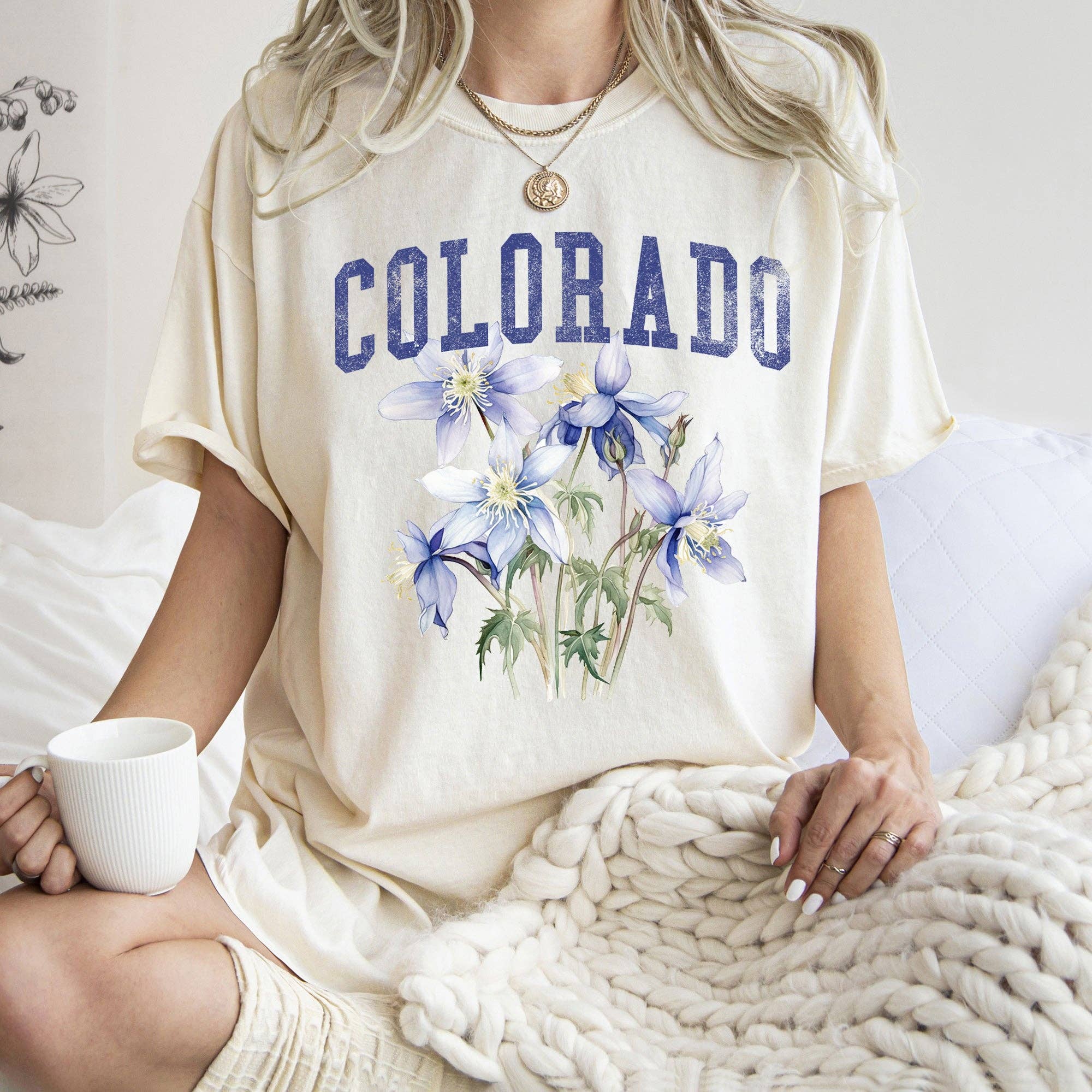 Colorado State Flower T-Shirt