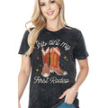 Cowboots First Rodeo- Mineral Wash