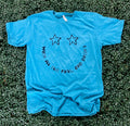 When All Else Fails God Doesn't Smile On Tultex Heather Aqua
