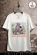 Weekend Warrior Zebra Graphic Top