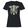 Botanical Ribcage Monstera Art Women's T-Shirt
