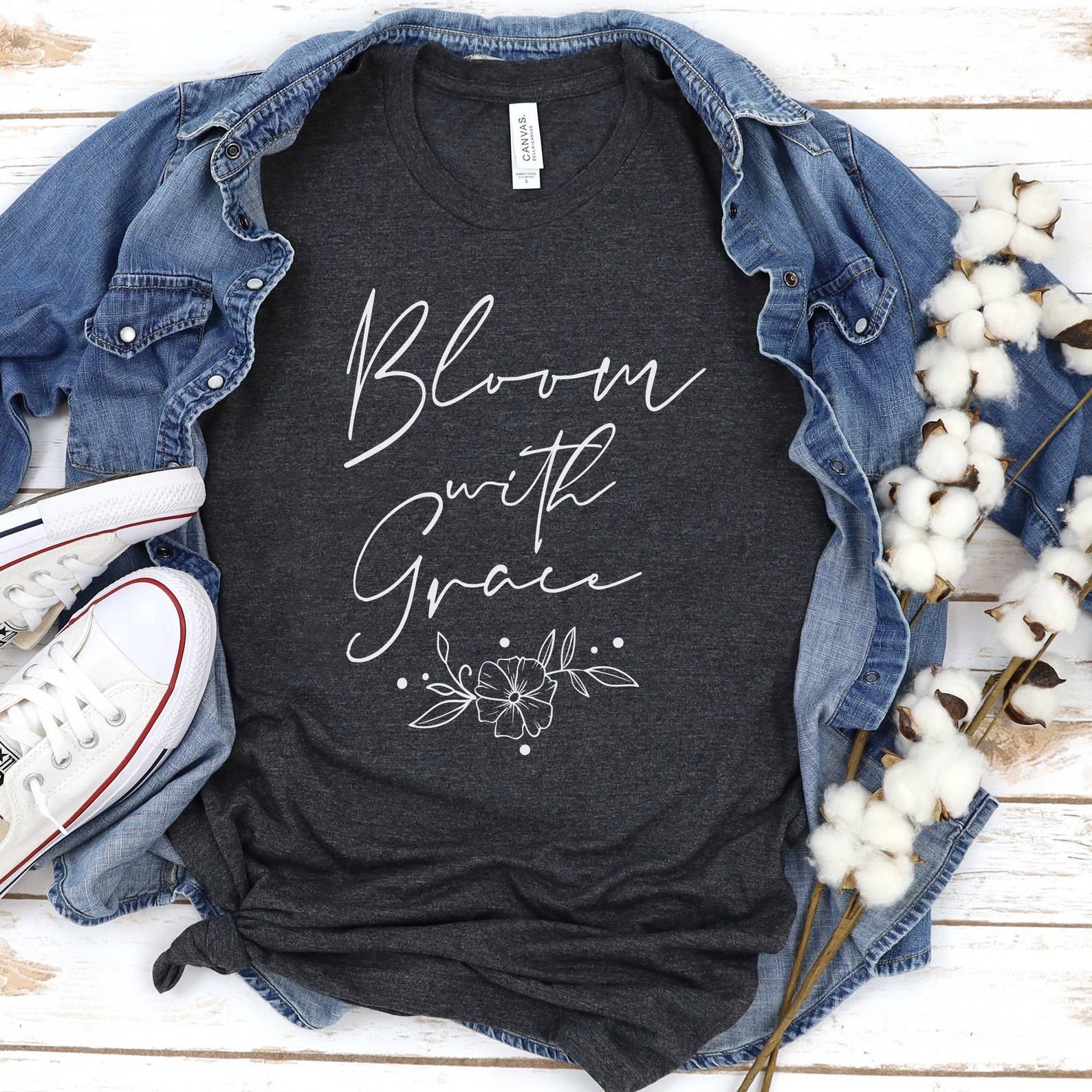 Bloom with Grace T-Shirt