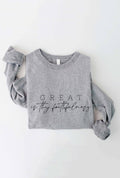 Great Is Thy Faithfulness Graphic Sweatshirt