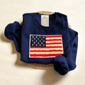 American Flag Sweatshirt, USA Flag Sweater