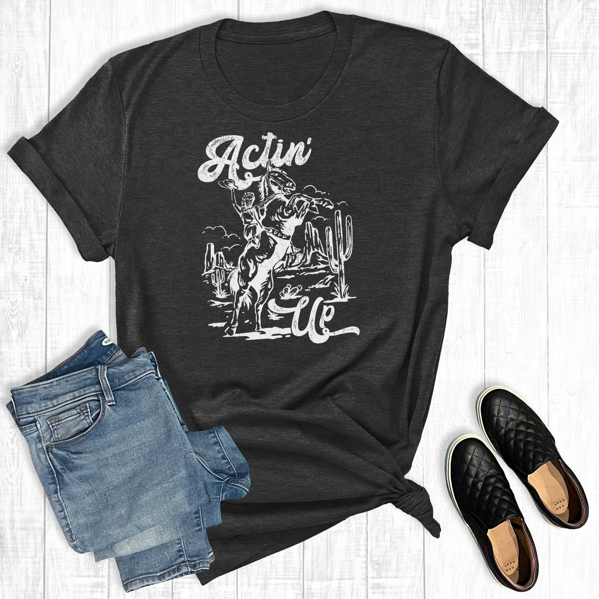 Western Actin' Up Graphic Tee