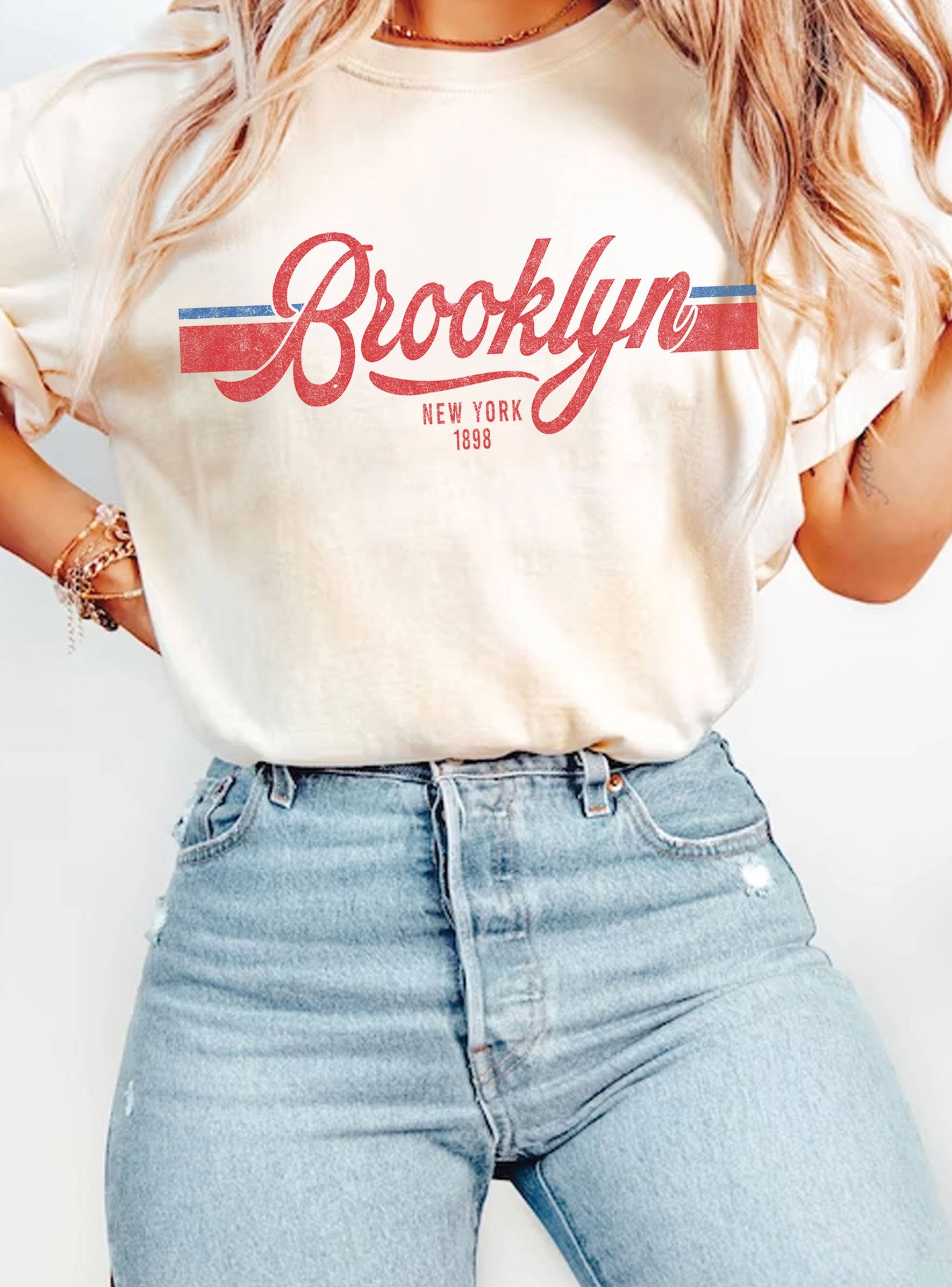 Brooklyn New York 1898 Graphic Tshirts