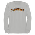Charlotte Tiger Print Arch Design Men's Sweatshirt