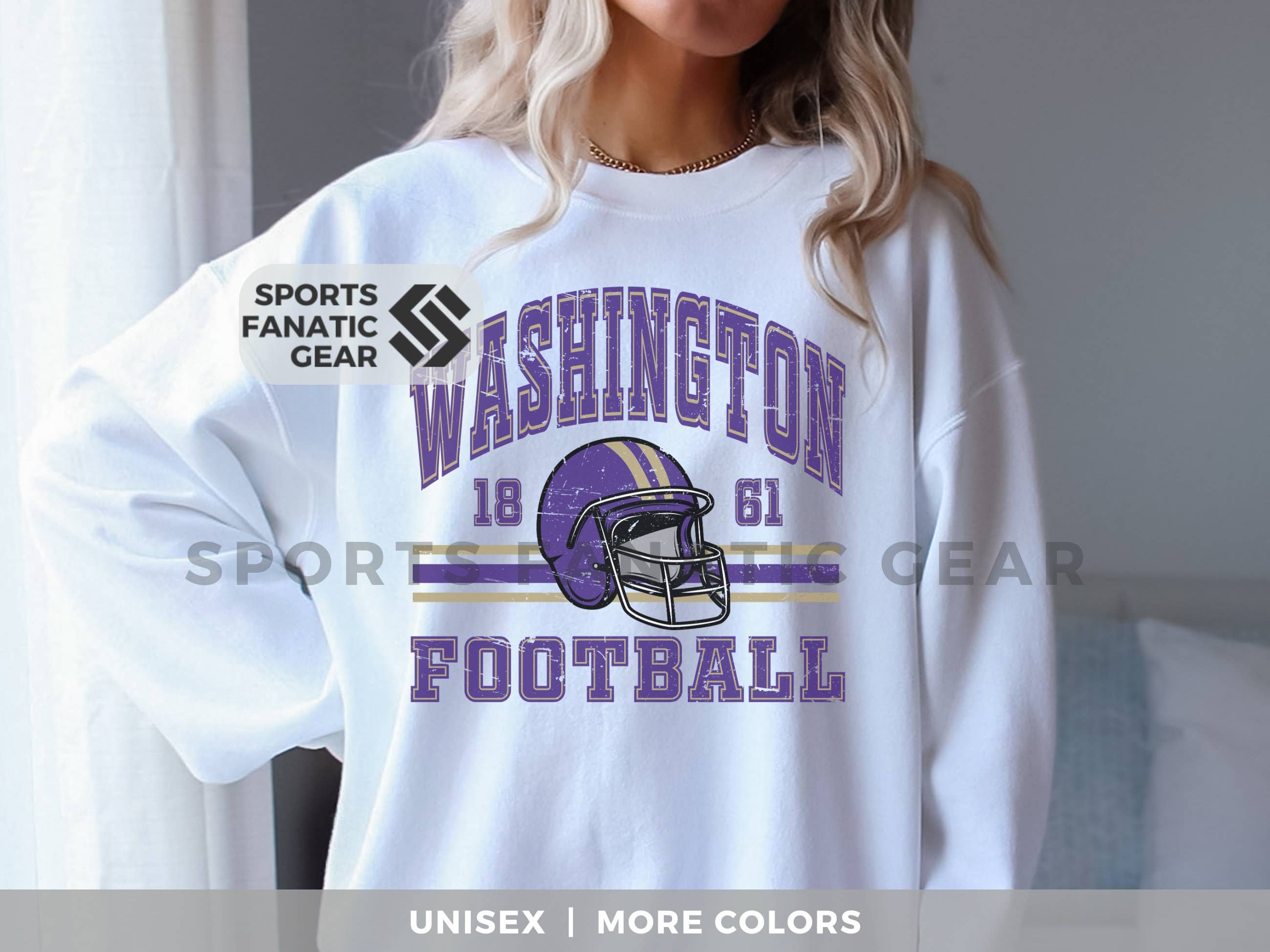 Vintage Washington Football Crewneck