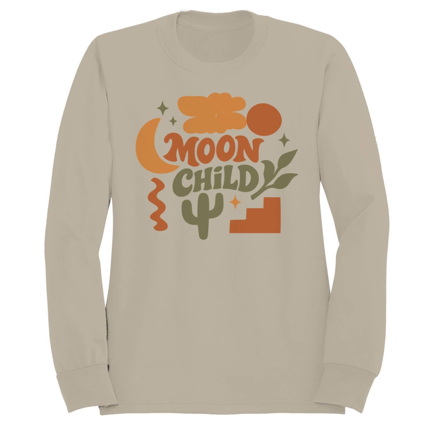 Moon Child Boho Art Women's Sweatshirt