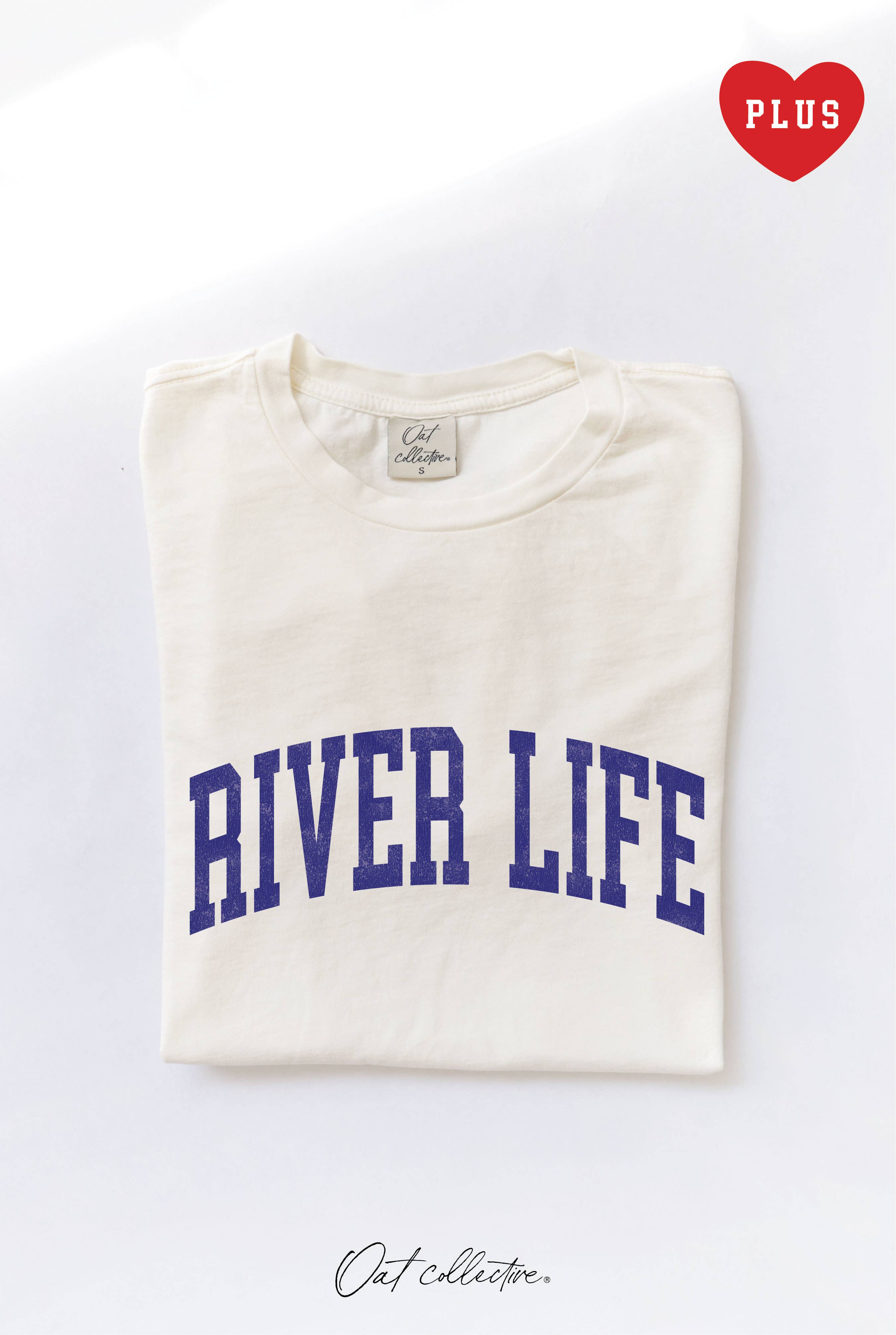 River Life Plus Mineral Graphic Top