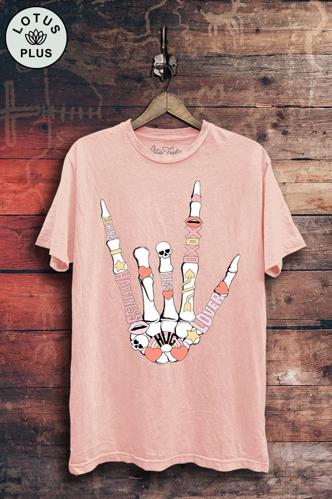Skeleton Hand Graphic Top