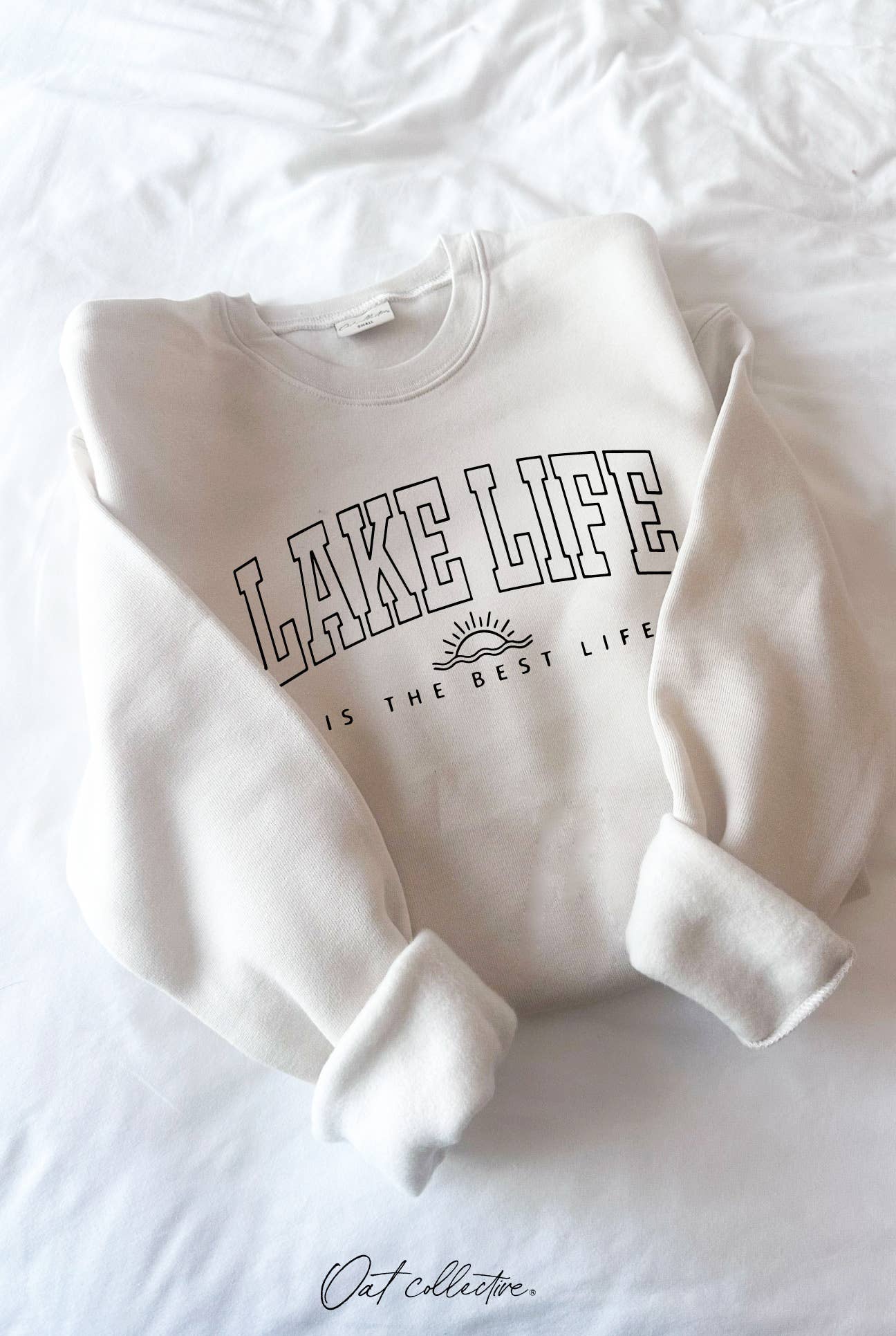 Lake Life Is the Best Life Graphic Sweatshirt
