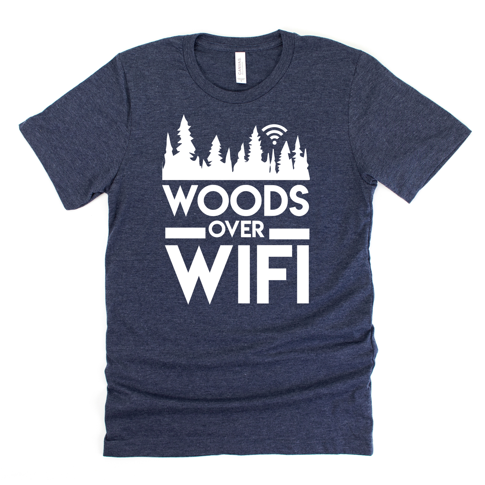 Woods Over Wifi Graphic Tee  037(Dtf)