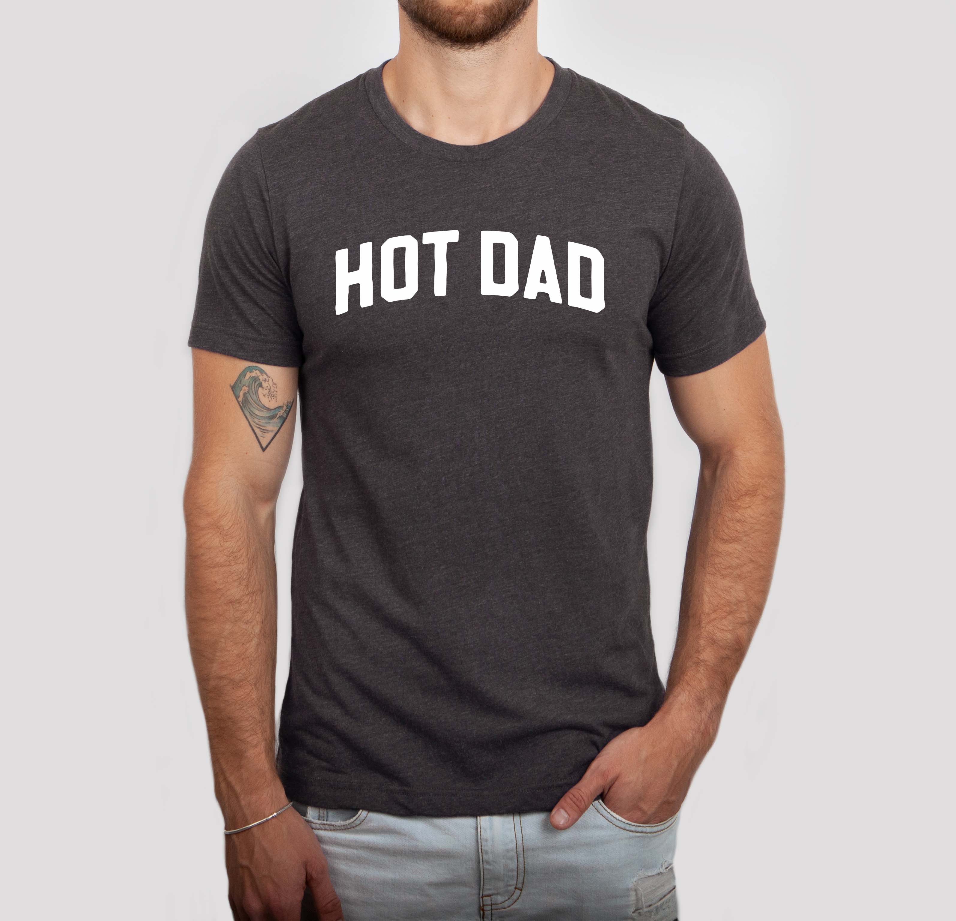 Hot Dad Graphic Shirt, Hot Dad Tee, Father's Day Shirt
