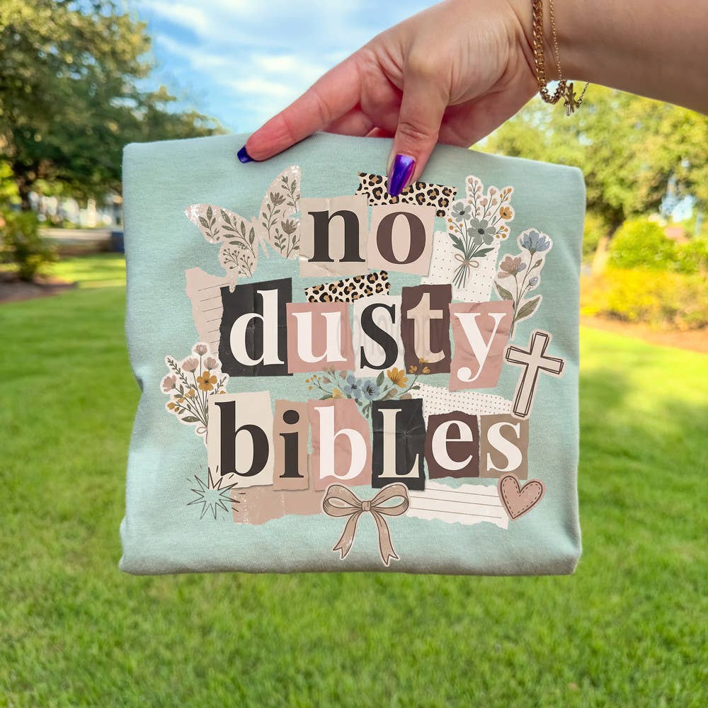 No Dusty Bibles Boho Tee