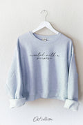 Created with A Purpose Mid Graphic Sweatshirt