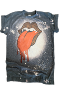 Vampire Leopard Tongue Bleached Tee