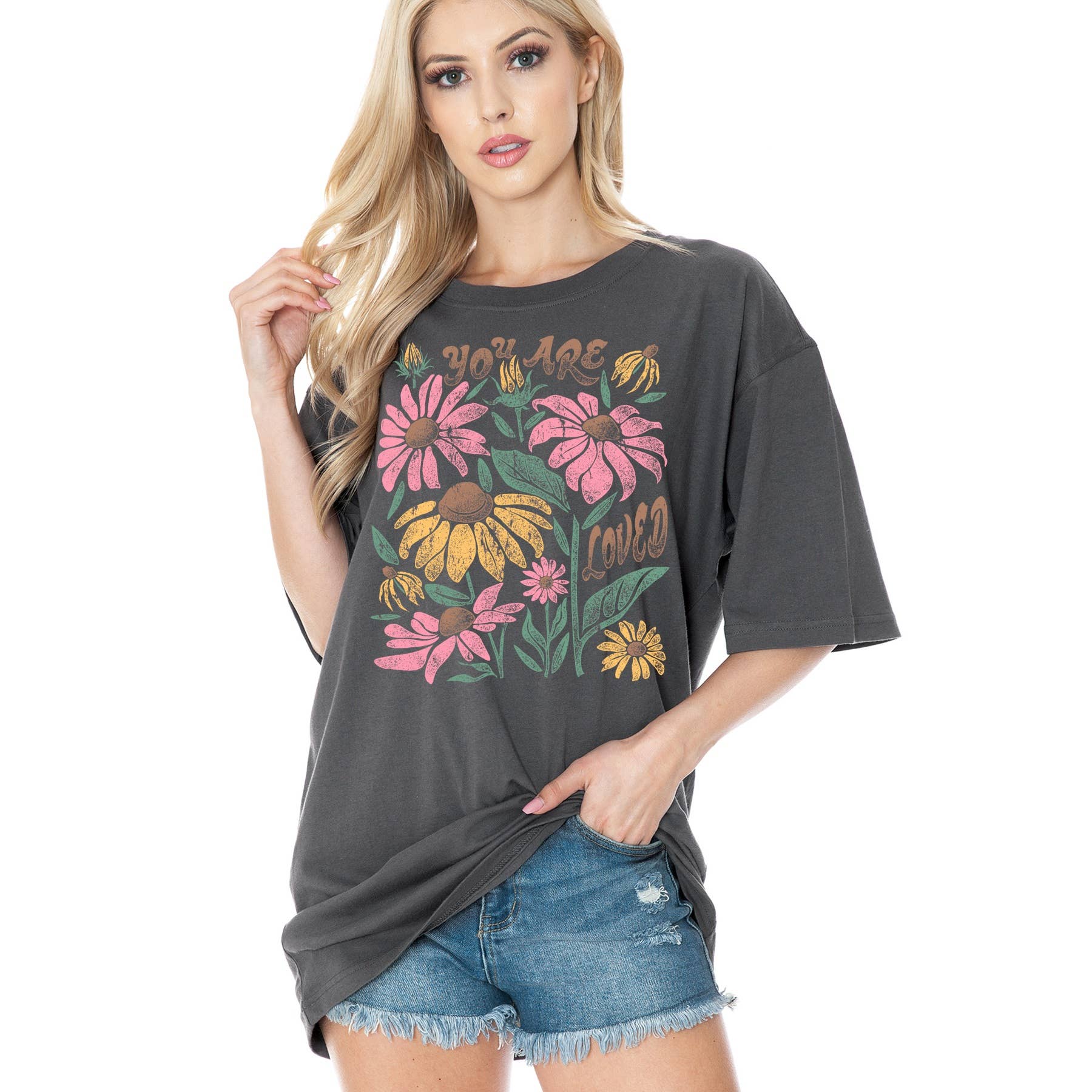 You Are Loved Oversized Unisex T Shirt