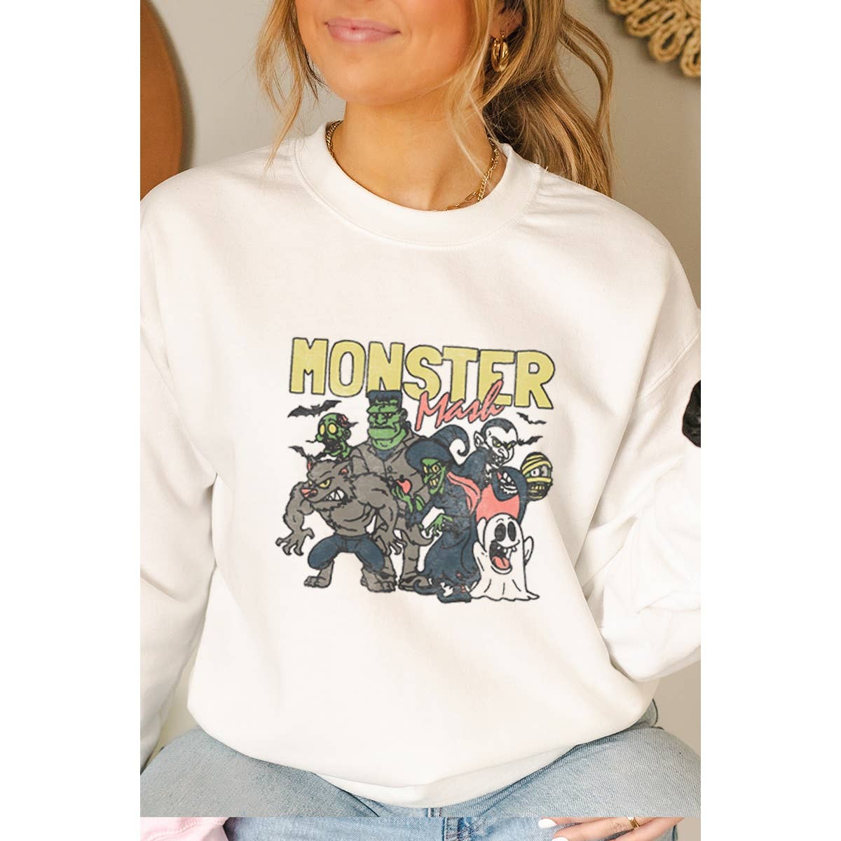Monster Mask Vintage Graphic Sweatshirts