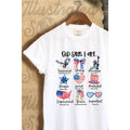 God Says I Am Vintage Graphic  Tee