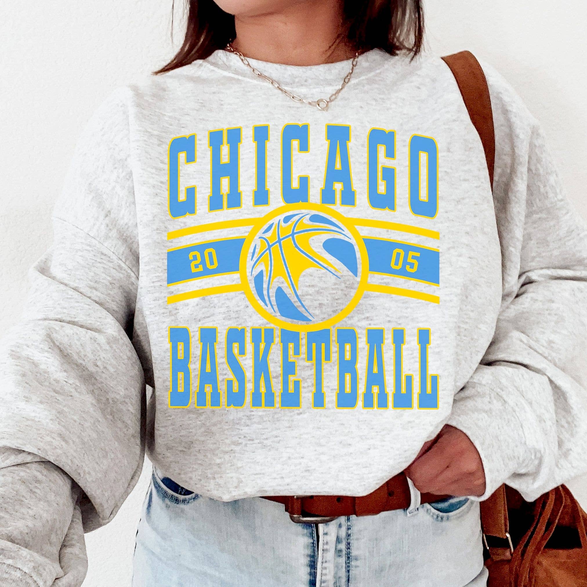 Vintage Chicago Sky Fan Crewneck Sweatshirt Sweatshirt