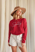 Hello Spring Graphic Sweatshirt