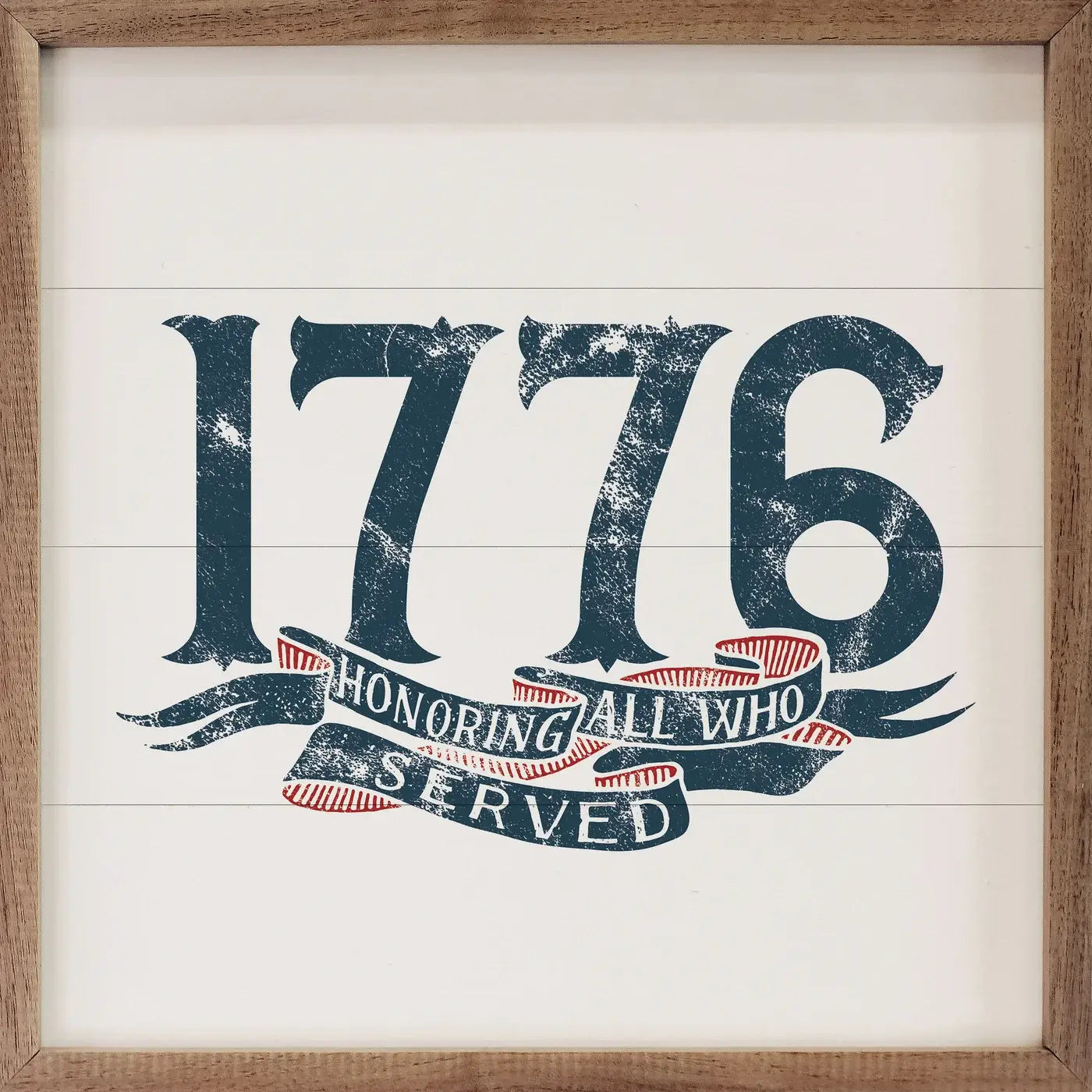 1776 Honoring All Who Served White