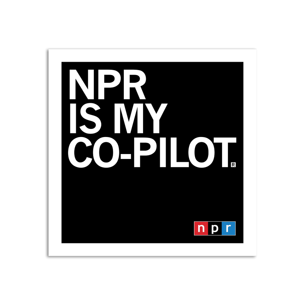 Npr Co-Pilot Sticker