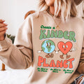 Create A Kinder Planet Graphic Sweatshirt