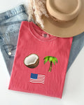 Coconut Tree, Patriotic Vote, Kamala Emoji Funny Iykyk Shirt