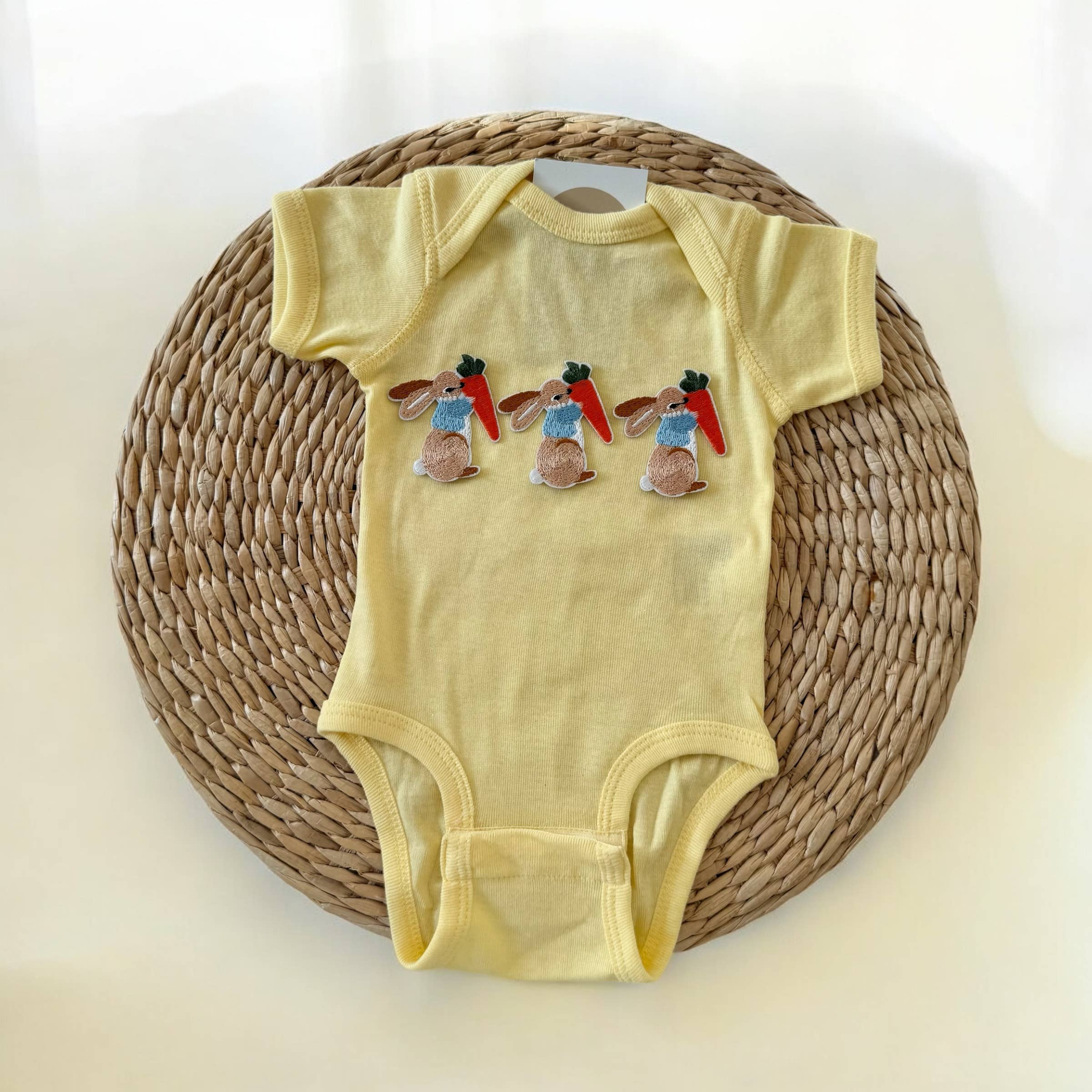 Easter Bunny Baby Onesie, Baby Easter Outfit
