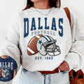 Vintage Dallas Football  Sweatshirt - Cowboys Fans Gift