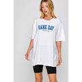 Gameday Vintage Graphic Oversized Tee