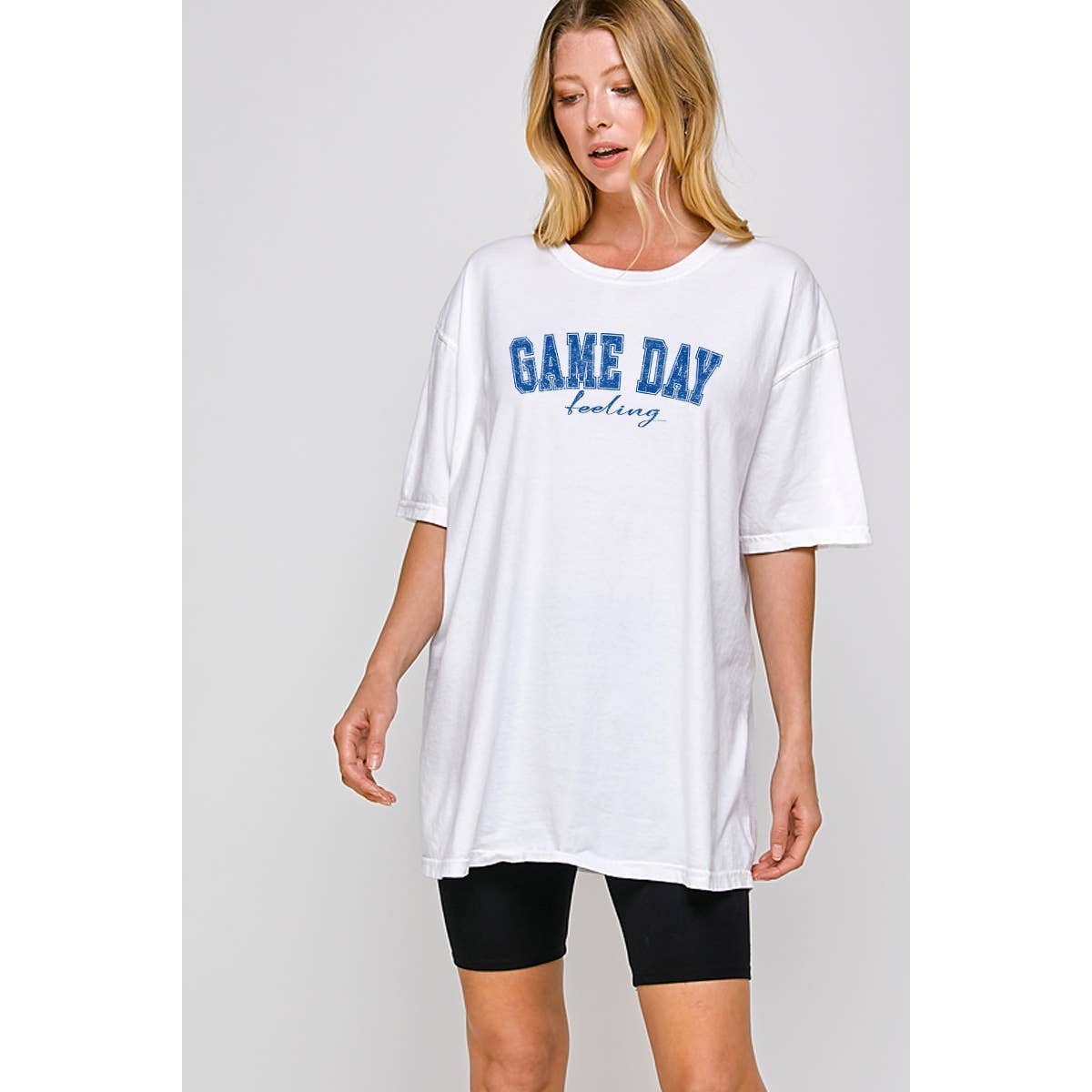 Gameday Vintage Graphic Oversized Tee
