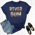 Summer Leopard River Bum Graphic Tee