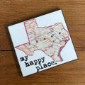 Texas Map Magnets and Key Chains